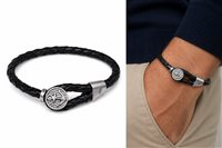 Pulsera Fossil Hombre in Cuero JF02622040